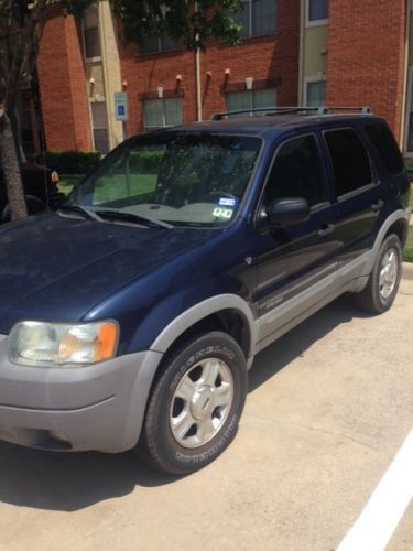 2002 ford escape xls sport utility 4-door 3.0l