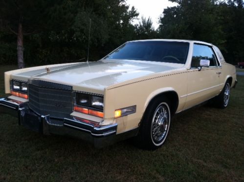 1985 cadillac eldorado base coupe 2-door 4.1l