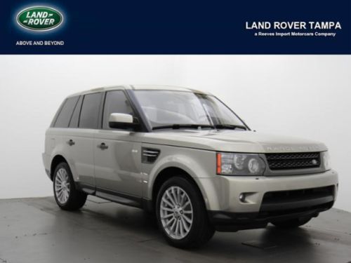 2010 land rover  sport certified 4x4 4 suv 5.0l nav  8 cylinder engine