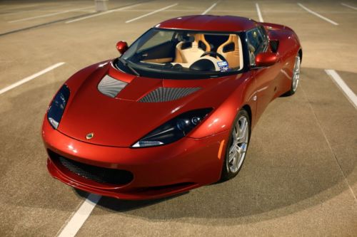 2011 lotus evora 2+2, manual, canyon red metallic