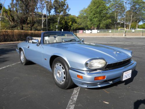 1995 jaguar xjs 2+2 convertible 4.0l in excellent condition rare color combo