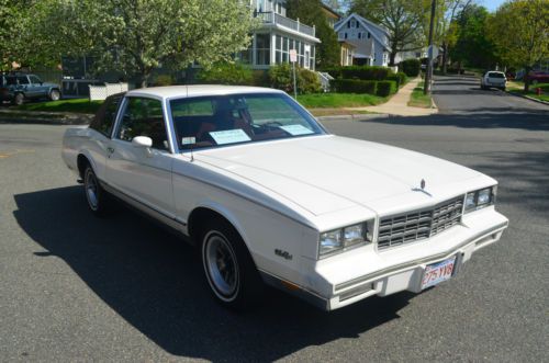 1984 chevrolet monte carlo base coupe 2-door 5.0l