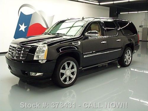 2007 cadillac escalade esv awd sunroof nav dvd 22&#039;s 88k texas direct auto