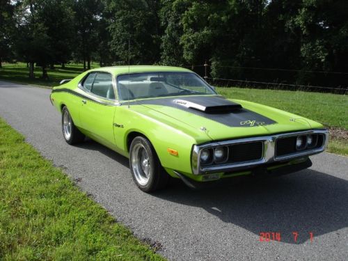 1974 dodge charger r/t  440 chrysler mopar muscle car hemi