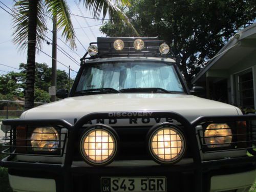 2000 land rover discovery series ii rooftop tent, full rack, awning, adventure!!