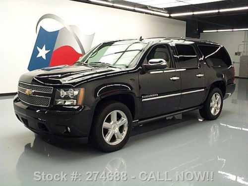 2011 chevy suburban ltz sunroof nav dvd rear cam 43k mi texas direct auto