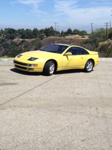 Collectors dream - 1990 &#034;pearlglow yellow&#034; nissan 3oo zx twin turbo