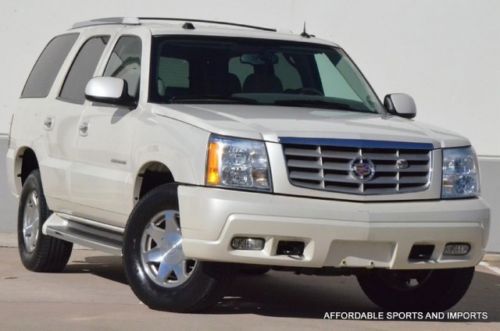 2004 cadillac escalade awd lth/htd seats 3rd row $699 ship