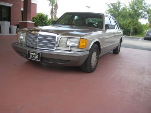 1991 mercedes-benz 420sel two owners florida tittle sedan 4-door 4.2l