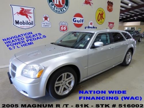 2005 magnum r/t,hemi,navigation,heated leather,b/t,18in whls,81k,we finance!!