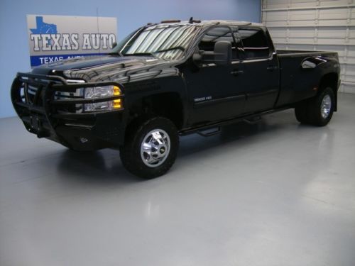 We finance! 2011 chevrolet silverado 3500hd ltz 4x4 diesel dually nav texas auto