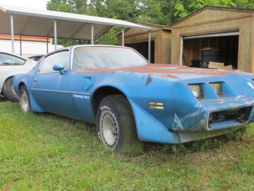 1980 80 trans am turbo t top a/c power window cruise nice project original 301