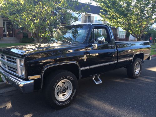 1983 chevrolet silverado 2500 4x4