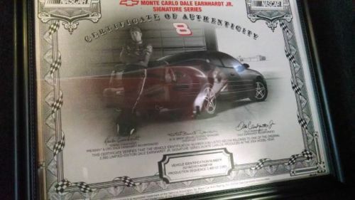 2004 Chevrolet Monte Carlo SS Coupe 2-Door 3.8L Dale Earnhardt jr signature edt, image 7