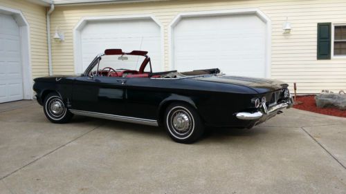 1963 chevrolet corvair spyder turbo charged 150hp 4 speed convertible