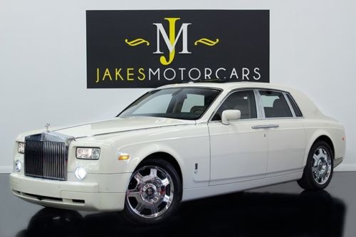 2007 rolls-royce phantom, cornish white on cornsilk, just serviced, pristine car