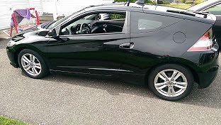 2012 honda crz hybrid 6 speed blk/blk very rare combo