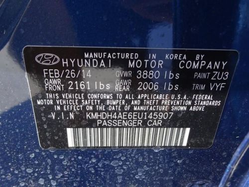 2014 Hyundai Elantra SE, US $20,110.00, image 5