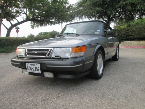 1993 saab 900 turbo convertible 2-door 2.0l