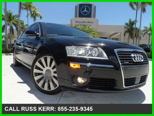 2007 audi a8 l 4.2 loaded 4.2l v8 32v automatic all wheel drive sedan prem bose