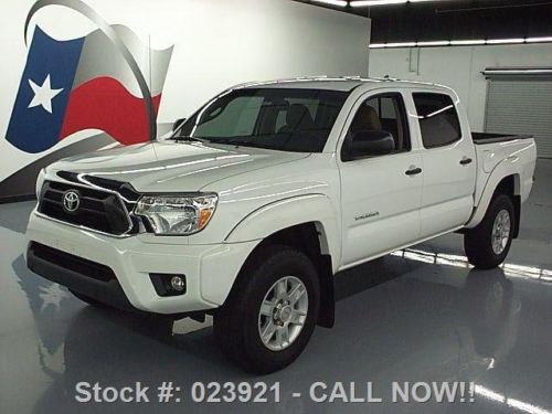 2012 toyota tacoma prerunner v6 double cab rear cam 18k texas direct auto