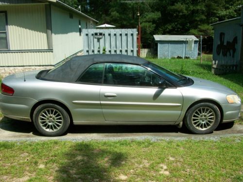 2004 chrysler sebring lxi convertable