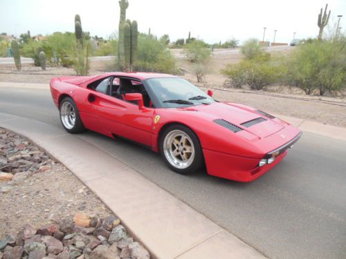 1983 ferrari 308 gt competizione  288 gto style bodywork vintage racer scca gt-2