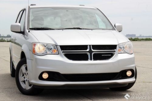 2011 dodge grand caravan crew flex fuel  stow &#039;n&#039; go backup camera clean carfax