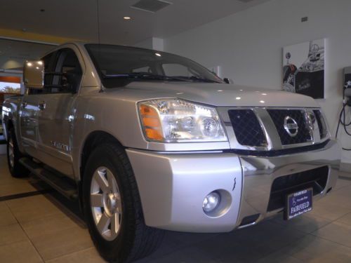 2005 Titan LE Crew Cab 5.6L V8  95k Leather Heated Seats Parking Sensor, US $14,891.00, image 2