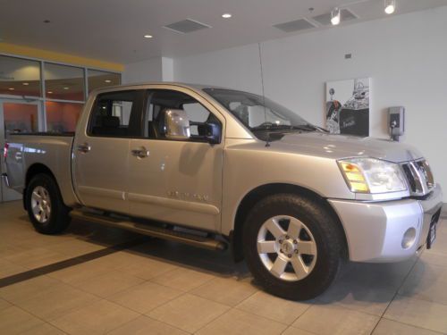 2005 Titan LE Crew Cab 5.6L V8  95k Leather Heated Seats Parking Sensor, US $14,891.00, image 3