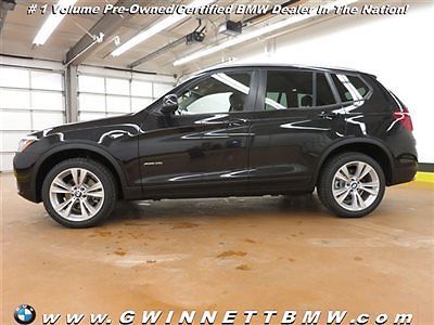 Xdrive35i new 4 dr suv automatic gasoline 3.0l i-6 twinpower turbo black sapphir