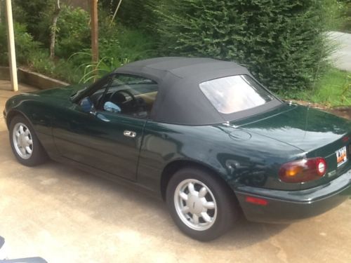 1991 mazda miata mx5 special edition se british racing green brg #3738/4000 lsd