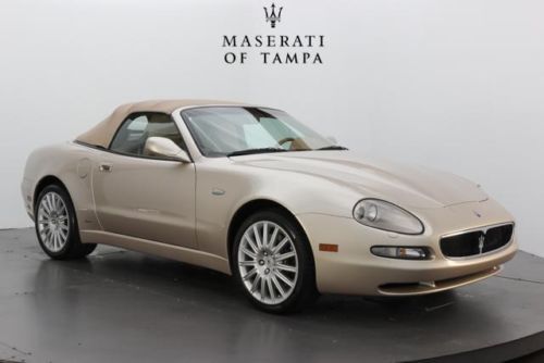 2002 maserati spyder 2dr low mileage 14276 miles