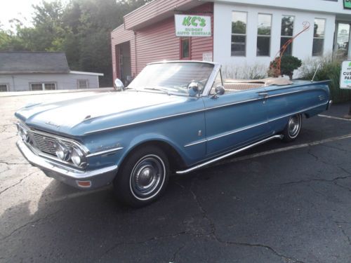 1963 mercury comet custom convertible 4.3l v8