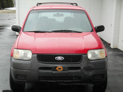 2001 ford escape xls sport utility 4-door 3.0l