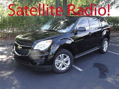 Chevrolet equinox fwd 4dr ls new suv automatic 2.4l 4 cyl black