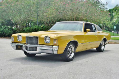 Really clean rare driver 1972 pontiac grand prix being sold at no reserve sweet.