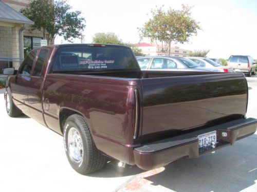 1994 gmc ext cab chopped top custom truck