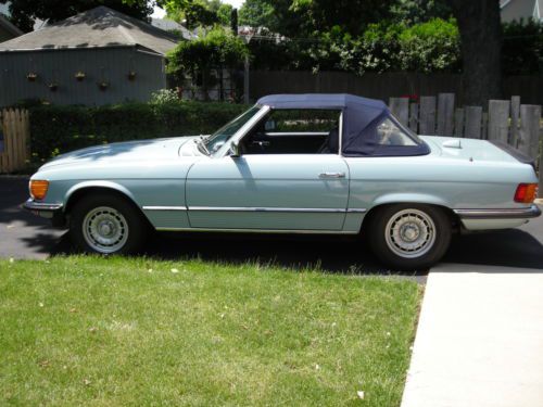 1972 Mercedes Benz 350 SL ~ Blue, image 5