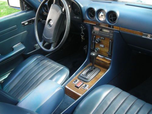 1972 Mercedes Benz 350 SL ~ Blue, image 7