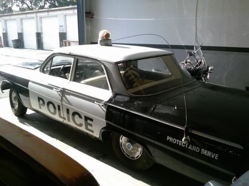 1962 chevy bel air police car, image 3