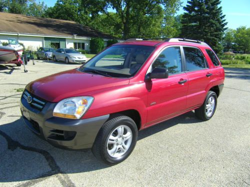 Repo / no reserve 2007 kia sportage lx v6 4x4 auto low miles clean ready to go!