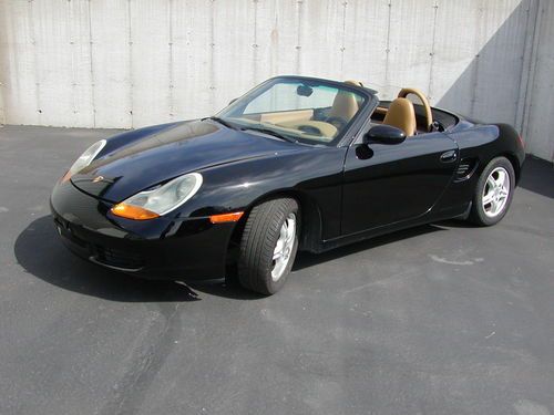 1998 porsche boxster, new convertible top