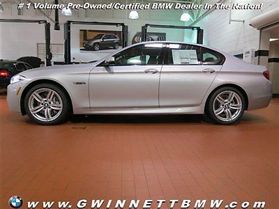 535i 5 series low miles 4 dr sedan automatic gasoline 3.0l dohc 24v i6 glacier s