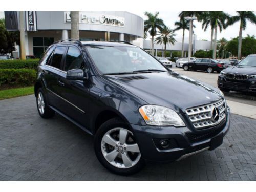 2011 mercedes benz ml350 4matic all wheel drive heated seats cleancarfax florida