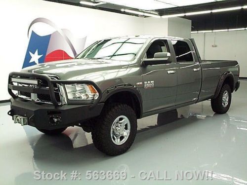 2013 ram 2500hd slt crew 4x4 hemi cng hd bumpers 11k mi texas direct auto