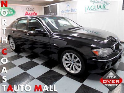 2007(07)750li blk/blk lthr navi heat/cool massage park $25995