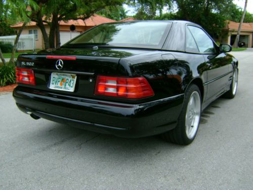 2000 SL 500 w/ AMG pkg. 19000 orig. mi - Blk / Tan - Orig. / Garaged since new, US $18,900.00, image 6