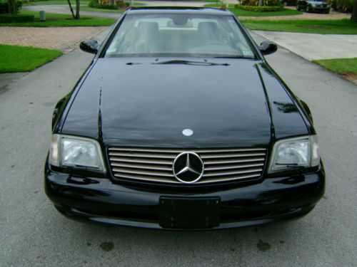 2000 SL 500 w/ AMG pkg. 19000 orig. mi - Blk / Tan - Orig. / Garaged since new, US $18,900.00, image 7