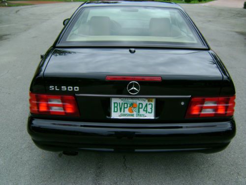 2000 SL 500 w/ AMG pkg. 19000 orig. mi - Blk / Tan - Orig. / Garaged since new, US $18,900.00, image 8